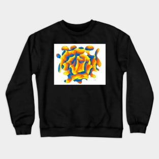 Rainbow Flower Crewneck Sweatshirt